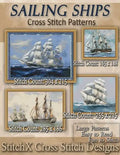 Sailing Ships Cross Stitch Patterns - Paperback