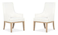 Coventry - Upholstered Host Chair (Set of 2) - Honey Wheat