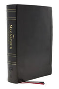 Nkjv, MacArthur Study Bible, 2nd Edition, Genuine Leather, Black, Thumb-Indexed, Comfort Print: Unleashing God's Truth One Verse at a Time - Leather