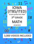 3rd Grade IOWA ITBS ITED, 2019 MATH, Test Prep: 3rd Grade IOWA TEST of BASIC SKILLS, EDUCATIONAL DEVELOPMENT 2019 MATH Test Prep/Study Guide - Paperback