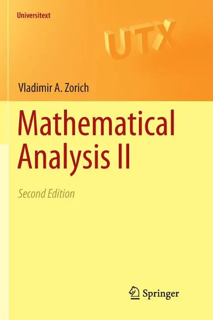 Mathematical Analysis II - Paperback