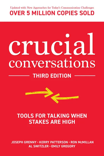 Crucial Conversations: Tools for Talking When Stakes Are High - Hardcover