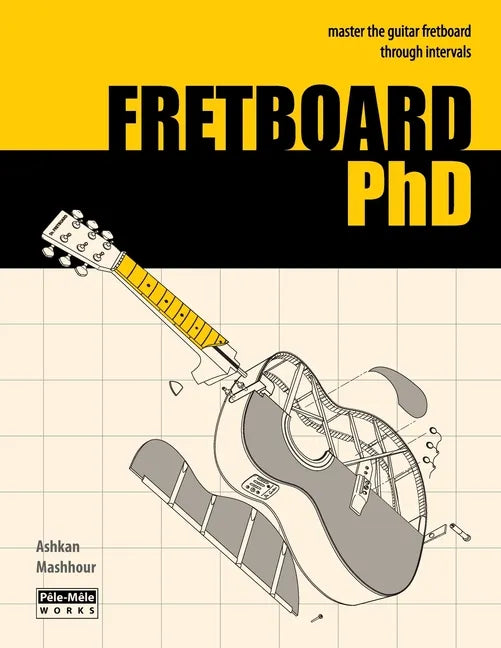 FRETBOARD PhD: Master the Guitar Fretboard through Intervals - Paperback