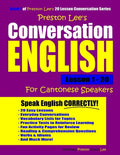 Preston Lee's Conversation English For Cantonese Speakers Lesson 1 - 20 - Paperback
