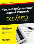 Negotiating Commercial Leases & Renewals for Dummies - Paperback