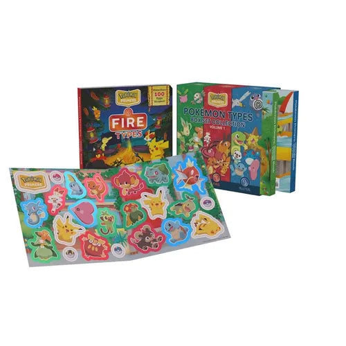 Pok駑on Primers Types: Box Set Collection Volume 1: Grass, Fire, and Water - Paperback