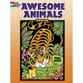 Awesome Animals Coloring Book - Paperback
