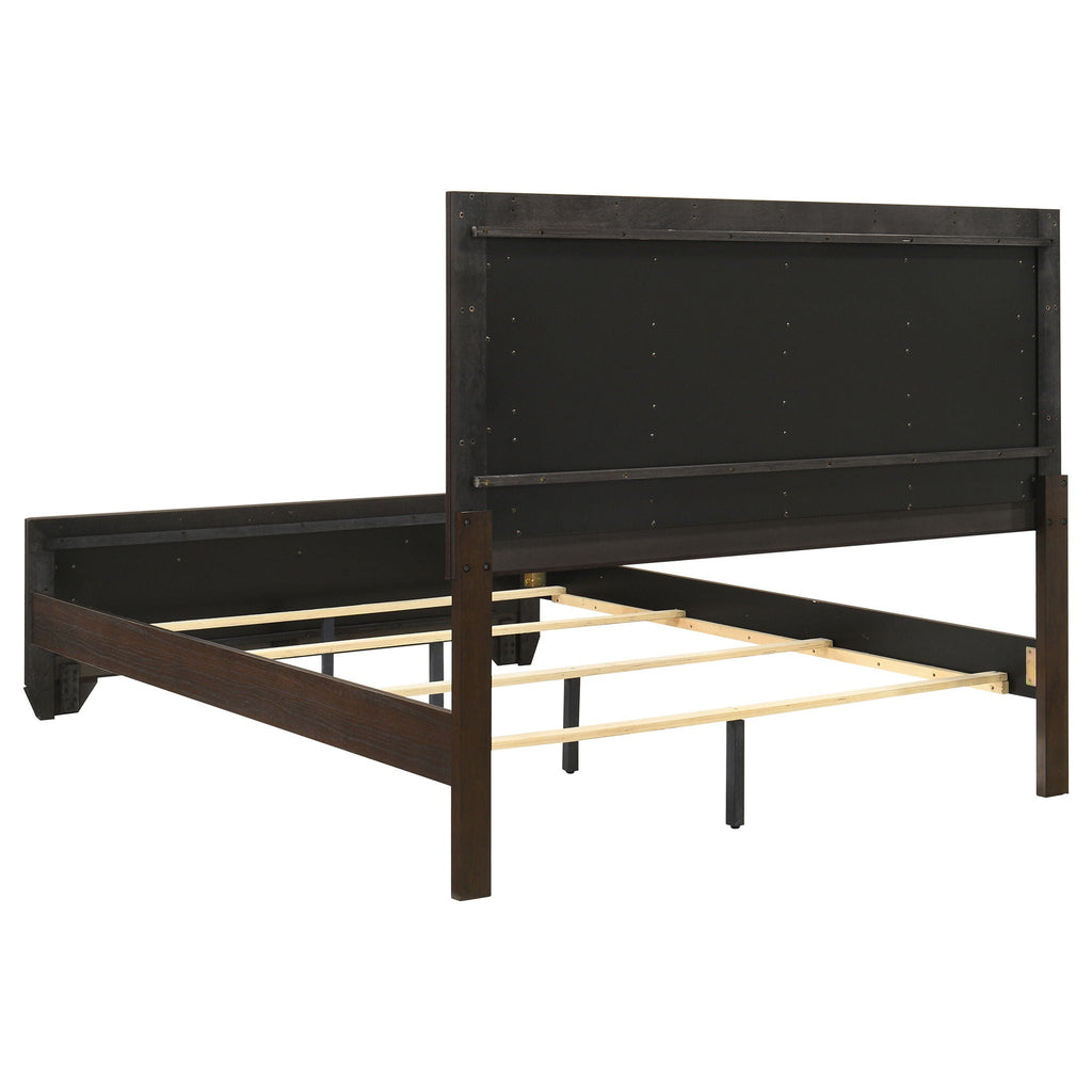 Kauffman 4-piece Queen Bedroom Set Dark Cocoa