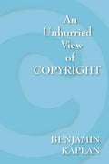 An Unhurried View of Copyright - Paperback