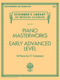 Piano Masterworks - Early Advanced Level: Schirmer's Library of Musical Classics Volume 2112 - Paperback