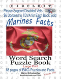Circle It, US Marine Corps Facts, Word Search, Puzzle Book - Paperback