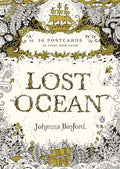 Lost Ocean: 36 Postcards to Color and Send - Novelty