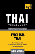 Thai vocabulary for English speakers - 5000 words - Paperback