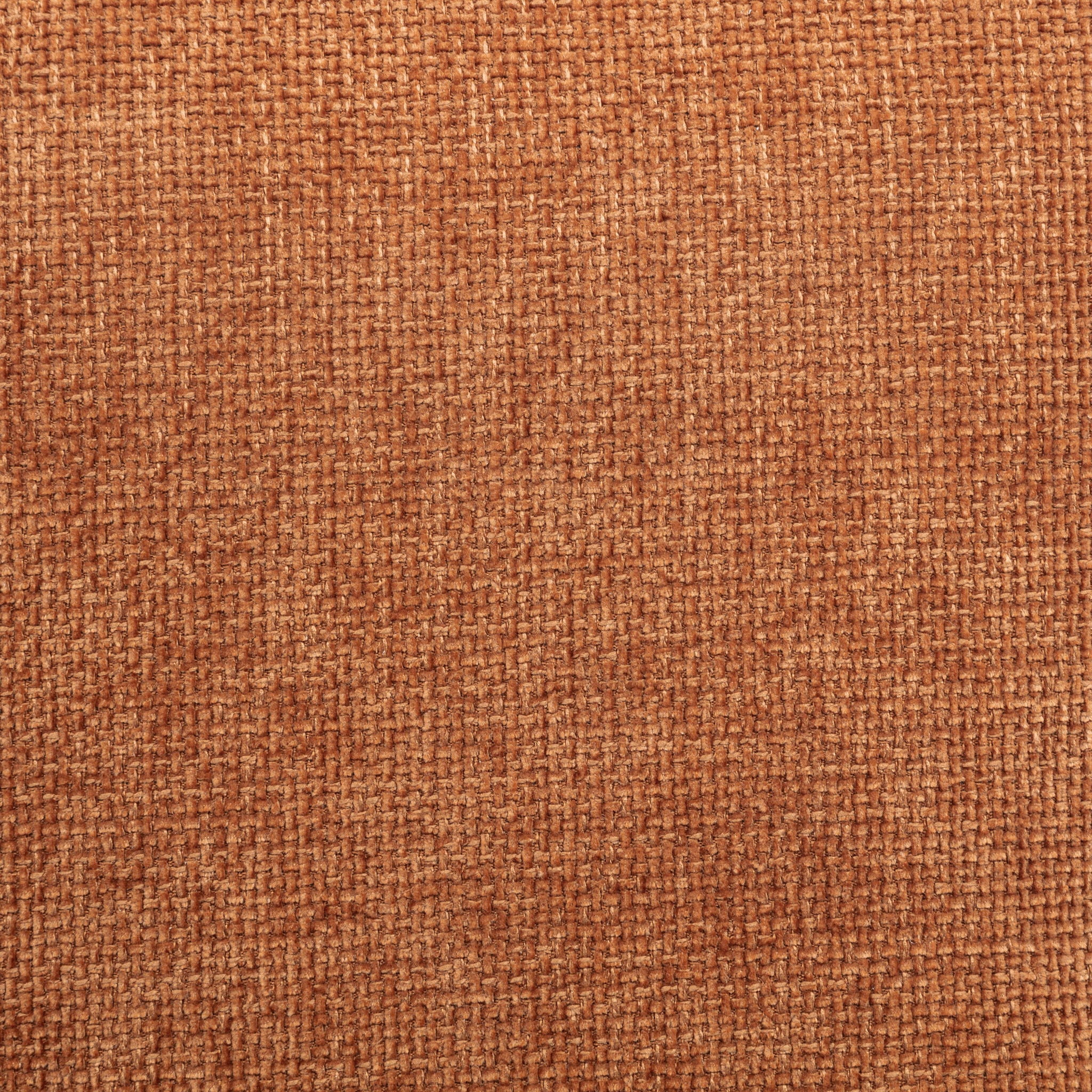Octavia Upholstered Rectangular Ottoman Orange