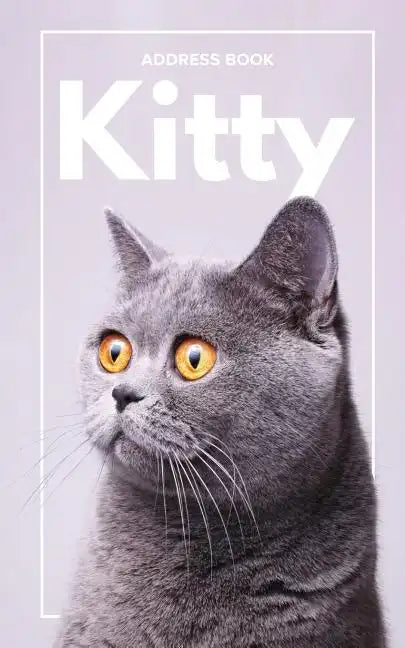 Address Book kitty - Paperback