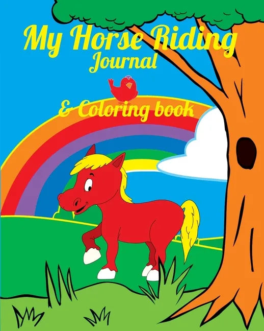 My Horse Riding Journal & Coloring Book - Paperback