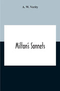 Milton'S Sonnets - Paperback