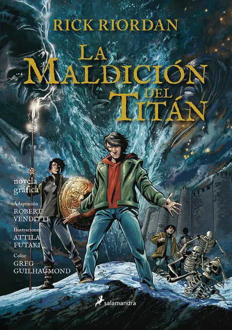 La Maldición del Titán. Novela Gráfica / The Titan's Curse: The Graphic Novel - Paperback