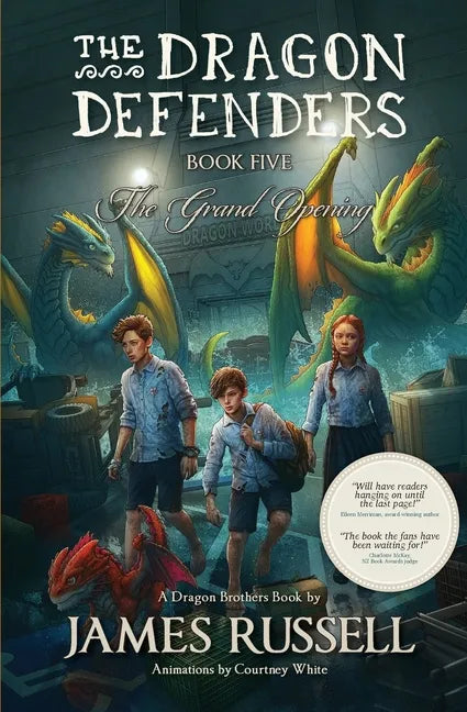 The Dragon Defenders - Book Five: The Grand Opening - Paperback