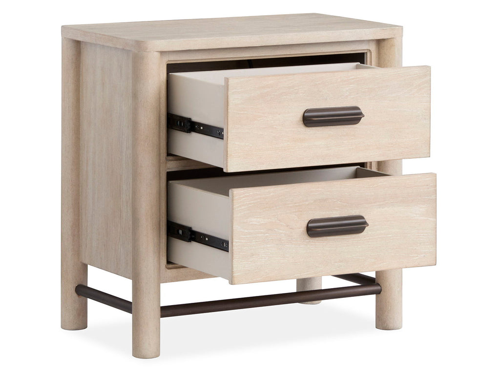 Sunset Cove - Drawer Nightstand - Sanibel Brown