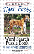 Circle It, Tiger Facts, Word Search, Puzzle Book - Paperback