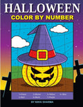 Halloween Color By Number: Coloring Book for Kids Ages 4-8 - Paperback