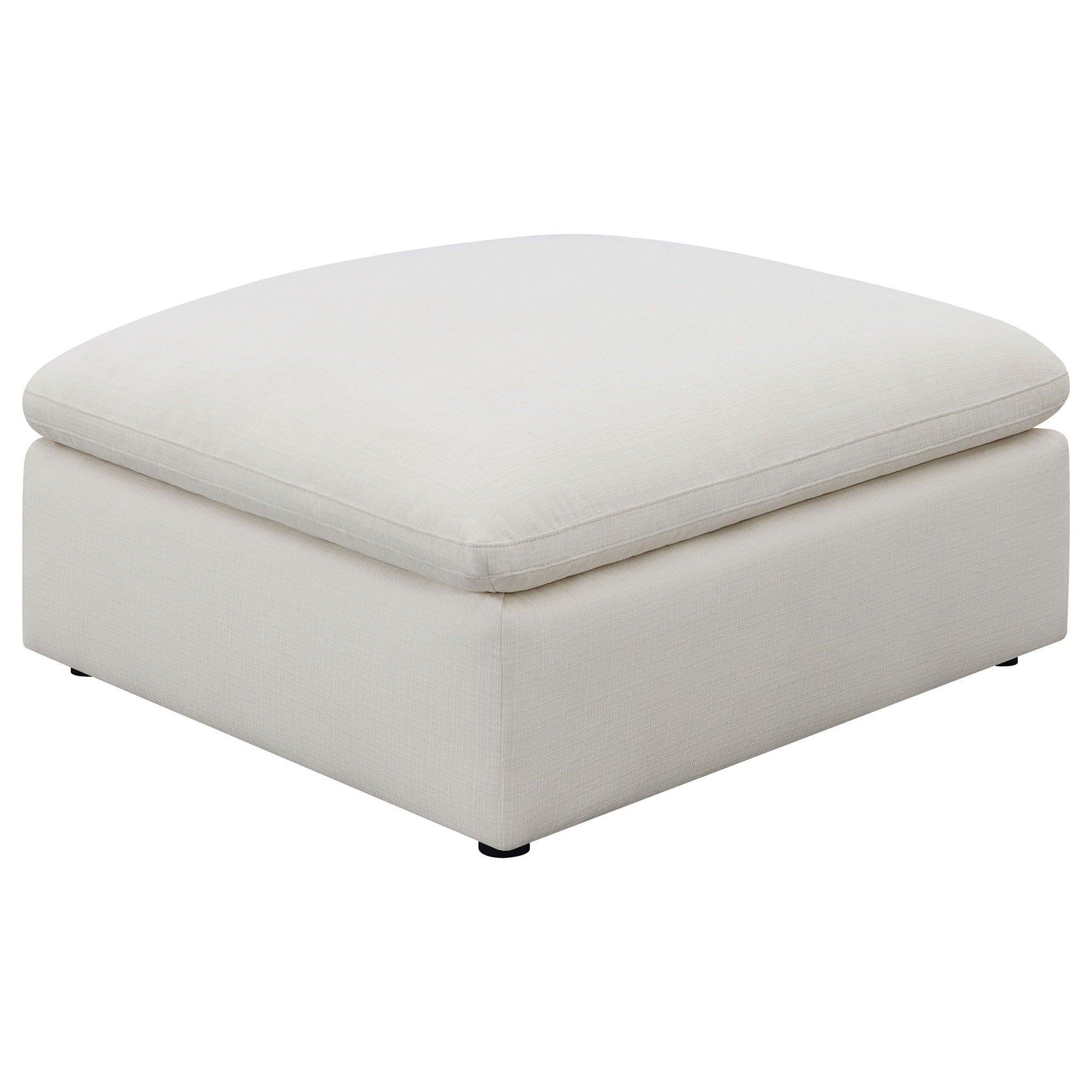 Hobson 4-piece Upholstered Modular Sectional Sofa Ivory