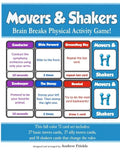 Movers & Shakers: Brain Breaks Physical Activity Game - Paperback