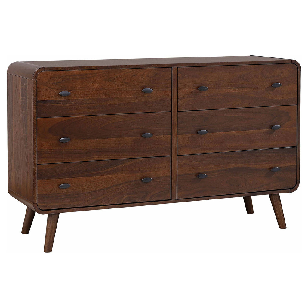 Robyn 5-piece Twin Bedroom Set Dark Walnut