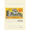 Vintage Lined Notebook Greetings from St. Petersburg, Florida - Paperback