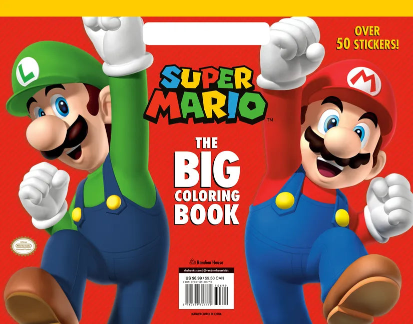 Super Mario: The Big Coloring Book (Nintendo(r)) - Paperback