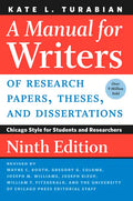 A Manual for Writers of Research Papers, Theses, and Dissertations, Ninth Edition: Chicago Style for Students and Researchers - Paperback
