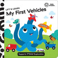 Baby Einstein: My First Vehicles Lift & Learn - Board Book