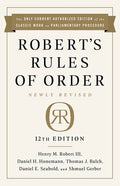 Robert's Rules of Order Newly Revised, 12th Edition - Paperback