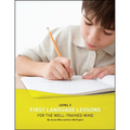 First Language Lessons Level 3: Student Workbook - Paperback