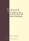 School of Velocity, Op. 299 (Complete): Piano Technique - Paperback
