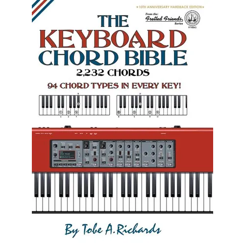 The Keyboard Chord Bible: 2,232 Chords - Hardcover