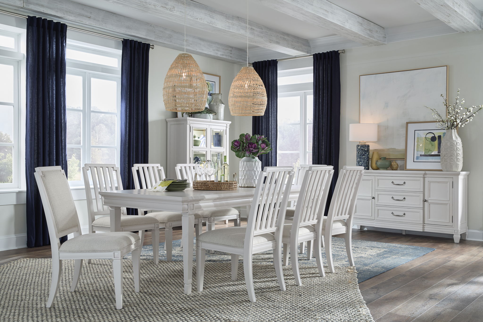 Willowbrook - Upholstered Side Chair (Set of 2) - Egg Shell White