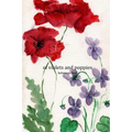 of violets and poppies - Paperback