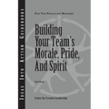 Building Your Team's Morale, Pride, and Spirit - Paperback