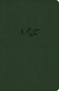 KJV Thinline Bible, Olive Leathertouch - Imitation Leather