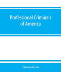 Professional criminals of America - Paperback