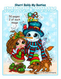 Sherri Baldy My Besties Adorable Snowmen and Pals - Paperback