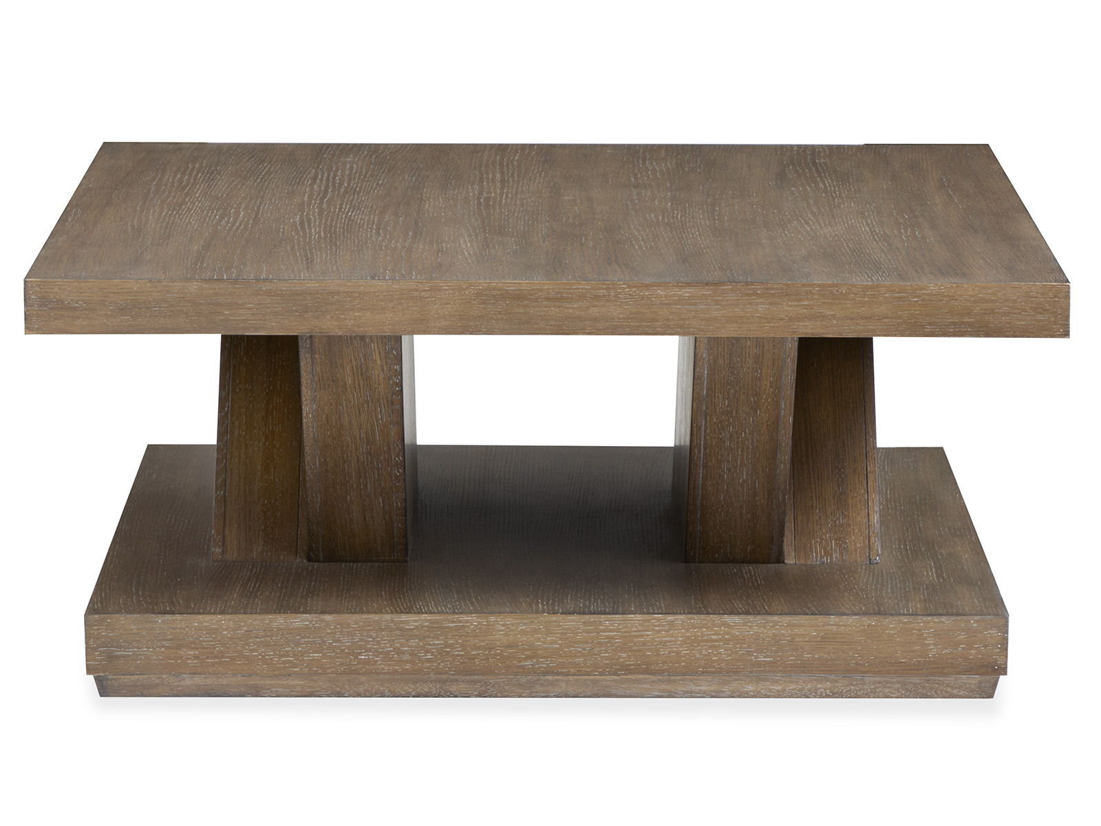 Lansbury - Square Cocktail Table With Casters - Antique Wheat