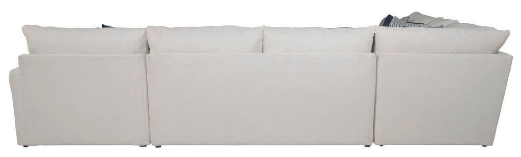 Polaris - Sectional With Comfort Coil Seating, 9 Included Accent Pillows And Included Cocktail Ottoman