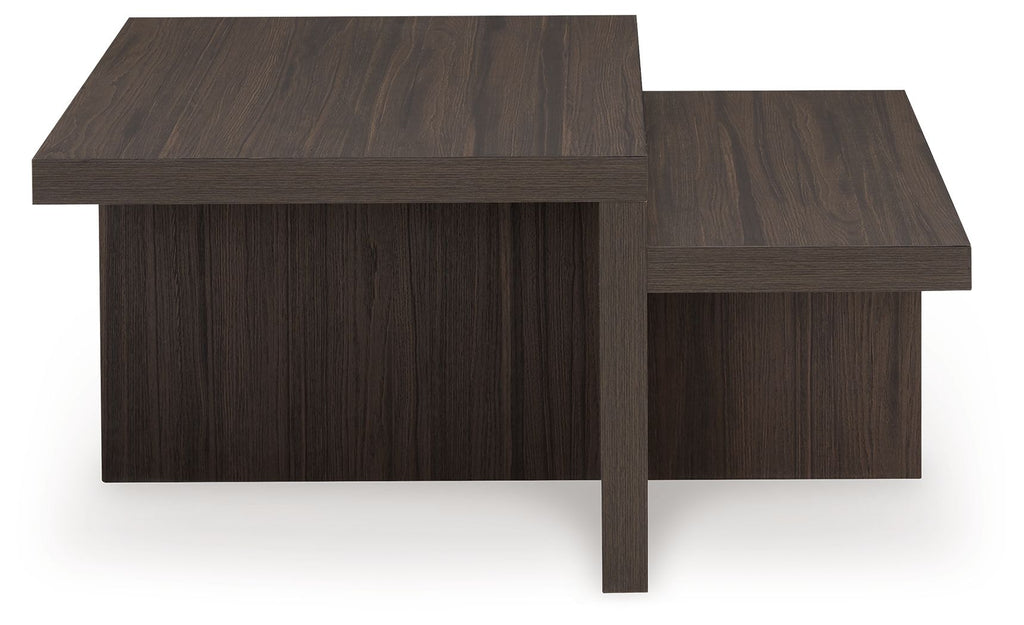 Zendex - Occasional Table Set (Set of 2) - Brown