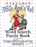 Circle It, 1950s Rock'n'Roll, Word Search, Puzzle Book - Paperback