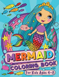 Mermaid Coloring Book for Kids Ages 4-8 - Paperback