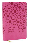 Nkjv, Color Code Bible for Kids, Pink Leathersoft, Comfort Print - Imitation Leather