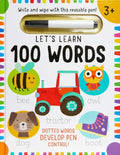 Let's Learn: First 100 Words (Write and Wipe) - Hardcover